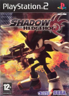 Shadow The Hedgehog box cover front